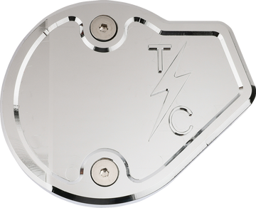 THRASHIN SUPPLY CO. Cam Cover - Gen 2 - Smooth - Chrome - M8 TSC-3028-3