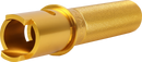 THRASHIN SUPPLY CO. Throttle Tube - Knurled - 1" - Gen 2 TBW - Gold TSC-2806-5