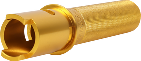 THRASHIN SUPPLY CO. Throttle Tube - Knurled - 1" - Gen 2 TBW - Gold TSC-2806-5