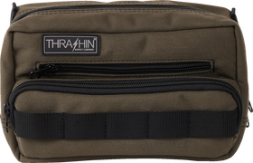 THRASHIN SUPPLY CO. Handlebar Bag Plus - Green THB-0010