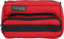 THRASHIN SUPPLY CO. Handlebar Bag Plus - Red THB-0017