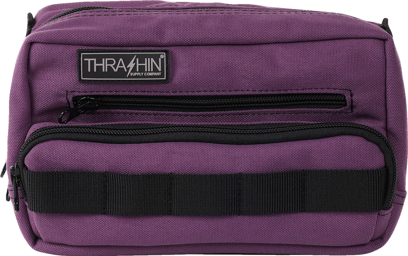 THRASHIN SUPPLY CO. Handlebar Bag Plus - Purple THB-0027