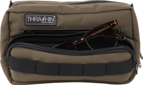 THRASHIN SUPPLY CO. Handlebar Bag Plus - Green THB-0010