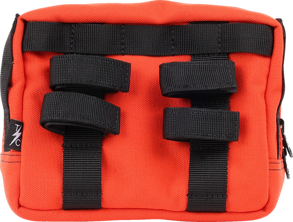THRASHIN SUPPLY CO. Handlebar Bag - Orange THB-0025