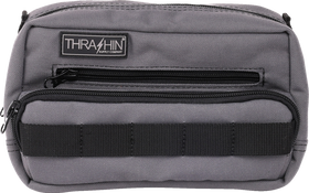THRASHIN SUPPLY CO. Handlebar Bag Plus - Gray THB-0018