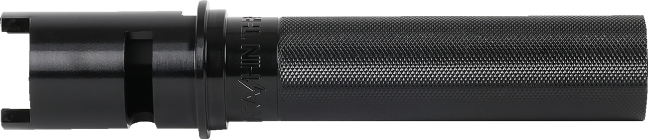 THRASHIN SUPPLY CO. Throttle Tube - Knurled - 1" - Gen 2 TBW - Black TSC-2806-1
