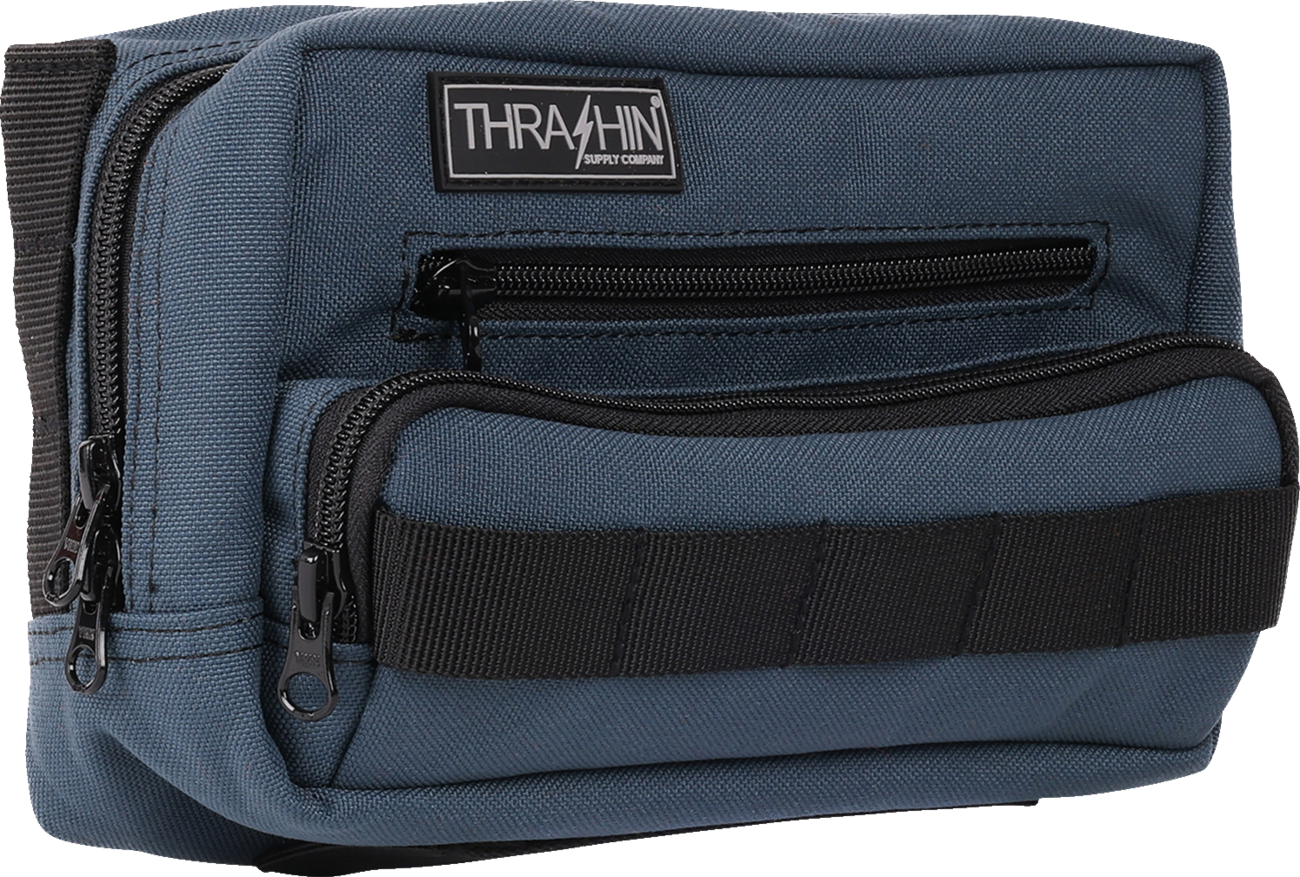 THRASHIN SUPPLY CO. Handlebar Bag Plus - Blue THB-0026