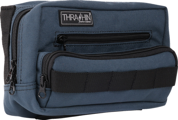 THRASHIN SUPPLY CO. Handlebar Bag Plus - Blue THB-0026