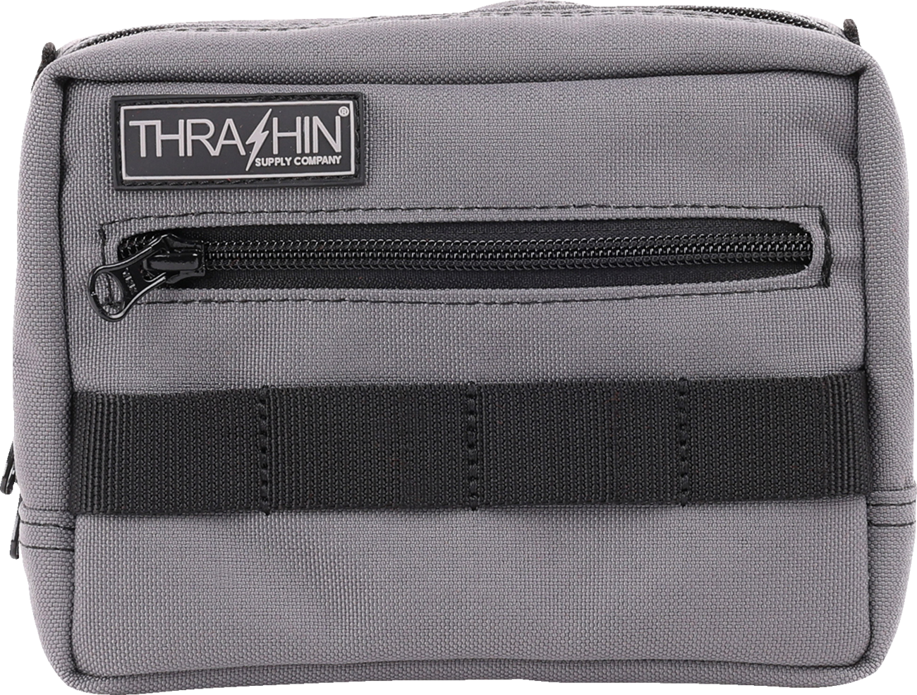 THRASHIN SUPPLY CO. Handlebar Bag - Gray THB-0016