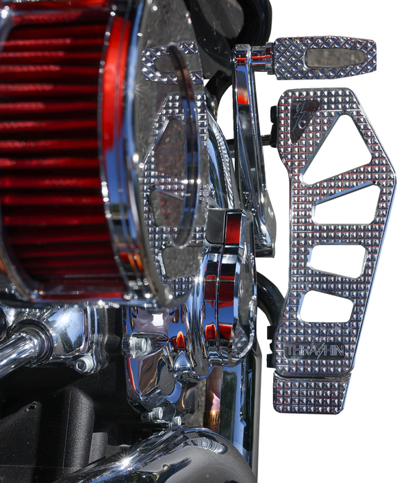 THRASHIN SUPPLY CO. Cam Cover - Gen 2 - Smooth - Chrome - M8 TSC-3028-3