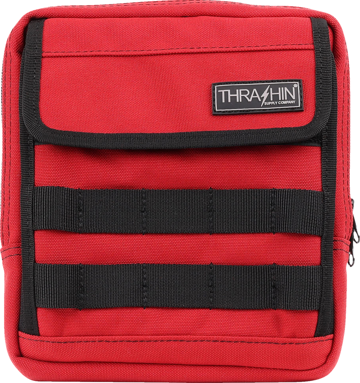 THRASHIN SUPPLY CO. Handlebar Bag Slim - Red THB-0034