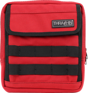 THRASHIN SUPPLY CO. Handlebar Bag Slim - Red THB-0034
