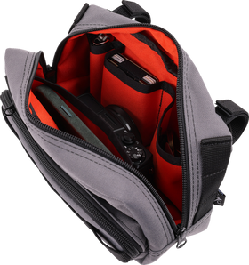 THRASHIN SUPPLY CO. Handlebar Bag Plus - Gray THB-0018