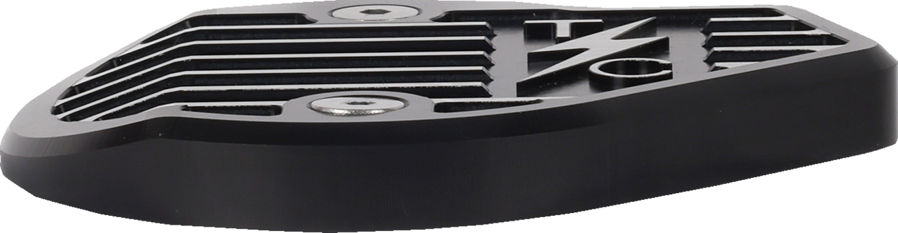 THRASHIN SUPPLY CO. Cam Cover - Gen 2 - Finned - Twice Cut - Black - M8 TSC-3029-4