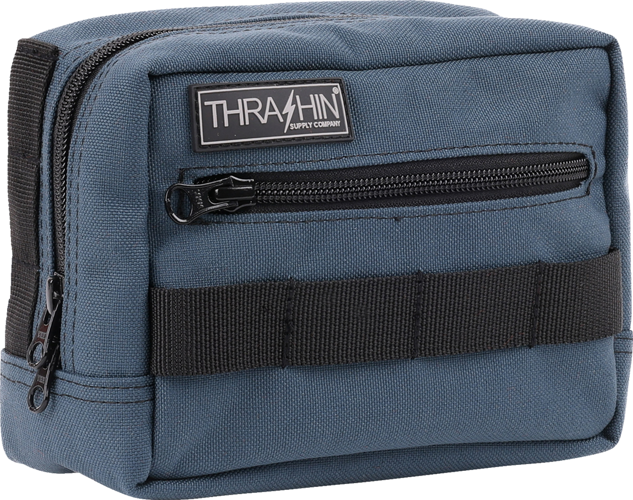 THRASHIN SUPPLY CO. Handlebar Bag - Blue THB-0023