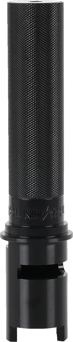 THRASHIN SUPPLY CO. Throttle Tube - Knurled - 1" - Gen 2 TBW - Black TSC-2806-1