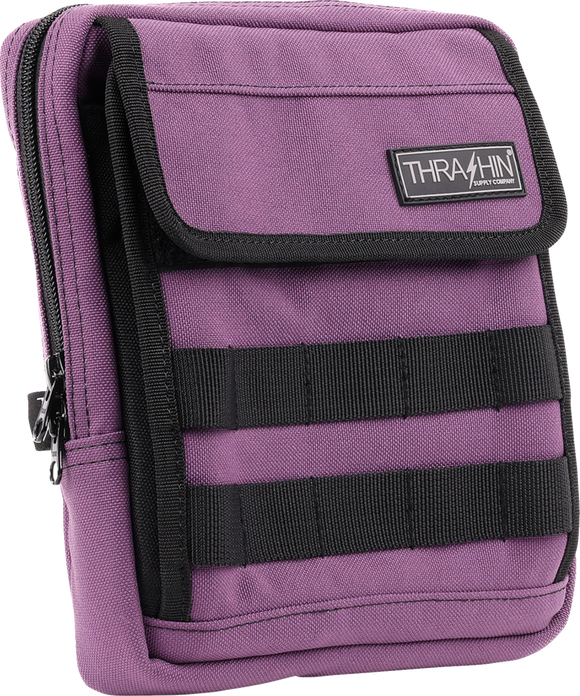 THRASHIN SUPPLY CO. Handlebar Bag Slim - Purple THB-0033