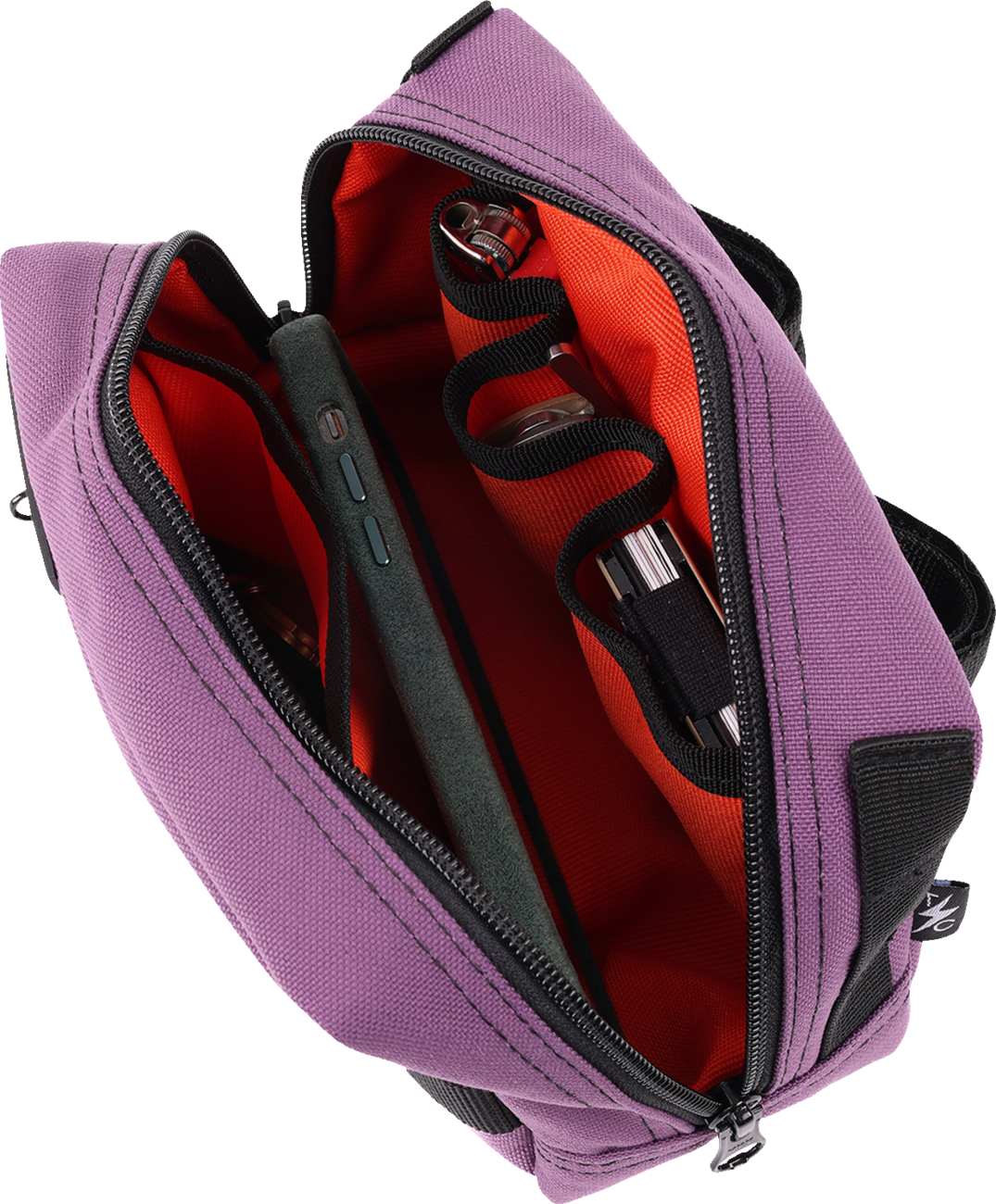 THRASHIN SUPPLY CO. Handlebar Bag - Purple THB-0024