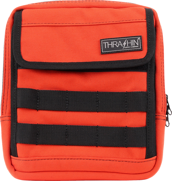 THRASHIN SUPPLY CO. Handlebar Bag Slim - Orange THB-0035