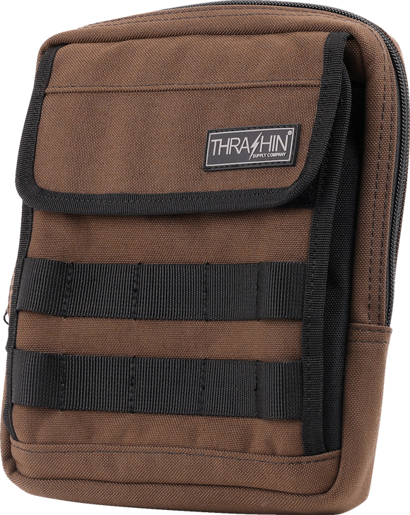 THRASHIN SUPPLY CO. Handlebar Bag Slim - Brown THB-0032