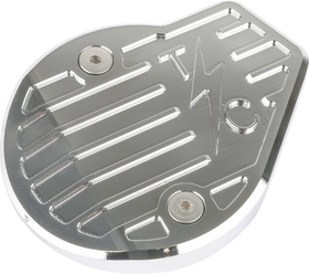 THRASHIN SUPPLY CO. Cam Cover - Gen 2 - Finned - Chrome - M8 TSC-3029-3