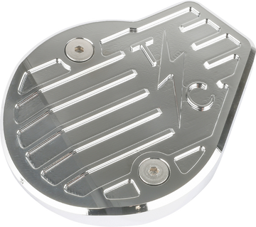 THRASHIN SUPPLY CO. Cam Cover - Gen 2 - Finned - Chrome - M8 TSC-3029-3