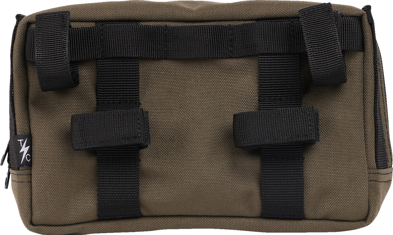 THRASHIN SUPPLY CO. Handlebar Bag Plus - Green THB-0010