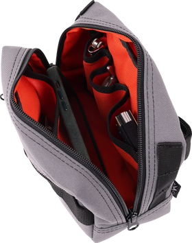 THRASHIN SUPPLY CO. Handlebar Bag - Gray THB-0016