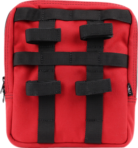 THRASHIN SUPPLY CO. Handlebar Bag Slim - Red THB-0034