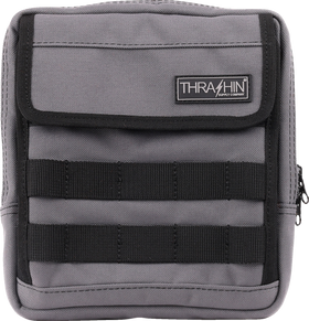 THRASHIN SUPPLY CO. Handlebar Bag Slim - Gray THB-0030