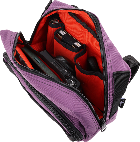 THRASHIN SUPPLY CO. Handlebar Bag Plus - Purple THB-0027