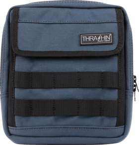 THRASHIN SUPPLY CO. Handlebar Bag Slim - Blue THB-0029
