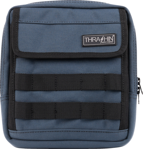 THRASHIN SUPPLY CO. Handlebar Bag Slim - Blue THB-0029
