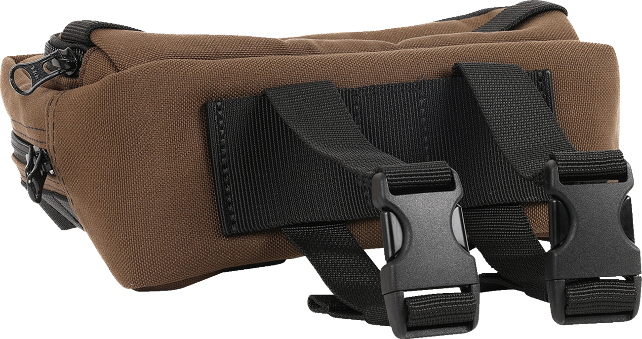 THRASHIN SUPPLY CO. Handlebar Bag Plus - Brown THB-0009