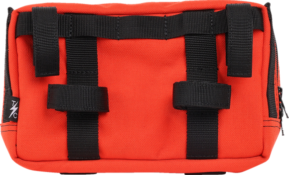 THRASHIN SUPPLY CO. Handlebar Bag Plus - Orange THB-0028