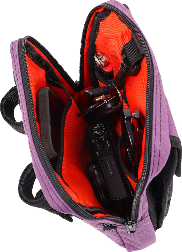 THRASHIN SUPPLY CO. Handlebar Bag Slim - Purple THB-0033