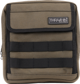 THRASHIN SUPPLY CO. Handlebar Bag Slim - Green THB-0031
