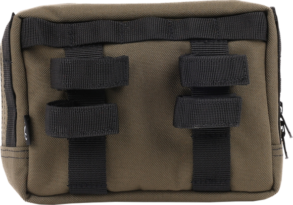 THRASHIN SUPPLY CO. Handlebar Bag - Green THB-0007