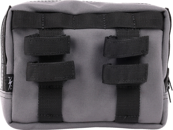 THRASHIN SUPPLY CO. Handlebar Bag - Gray THB-0016