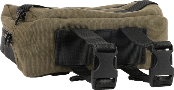 THRASHIN SUPPLY CO. Handlebar Bag Plus - Green THB-0010