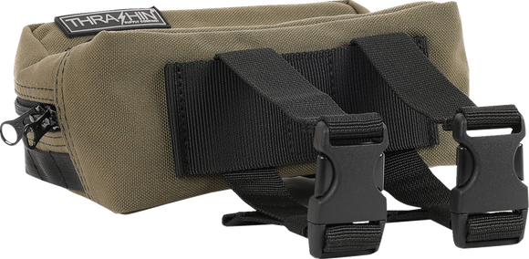 THRASHIN SUPPLY CO. Handlebar Bag - Green THB-0007