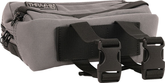 THRASHIN SUPPLY CO. Handlebar Bag Plus - Gray THB-0018
