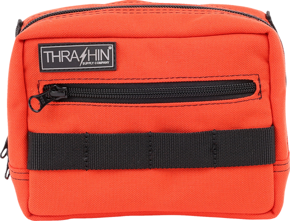 THRASHIN SUPPLY CO. Handlebar Bag - Orange THB-0025