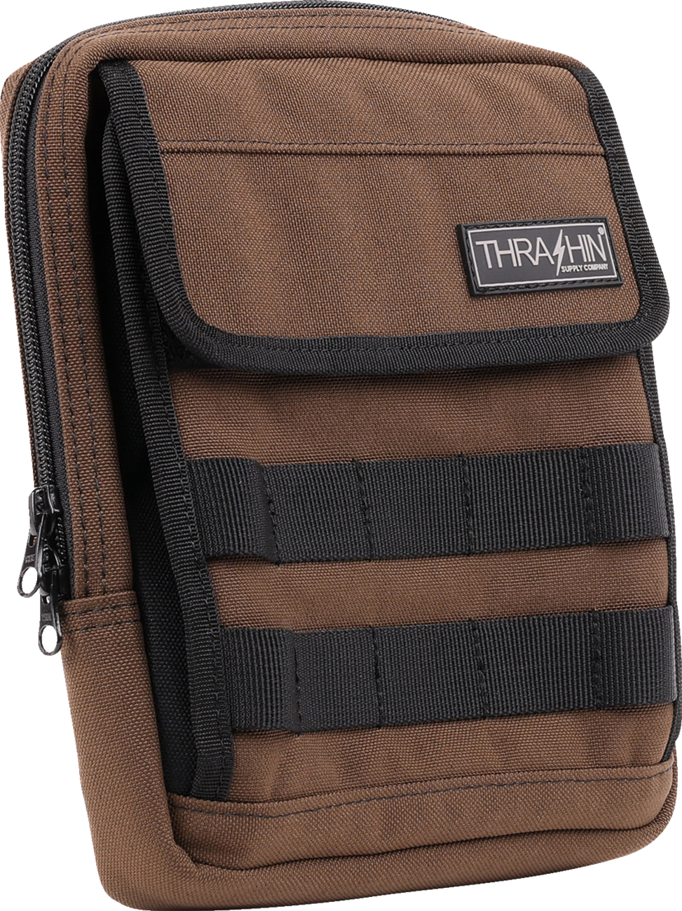 THRASHIN SUPPLY CO. Handlebar Bag Slim - Brown THB-0032