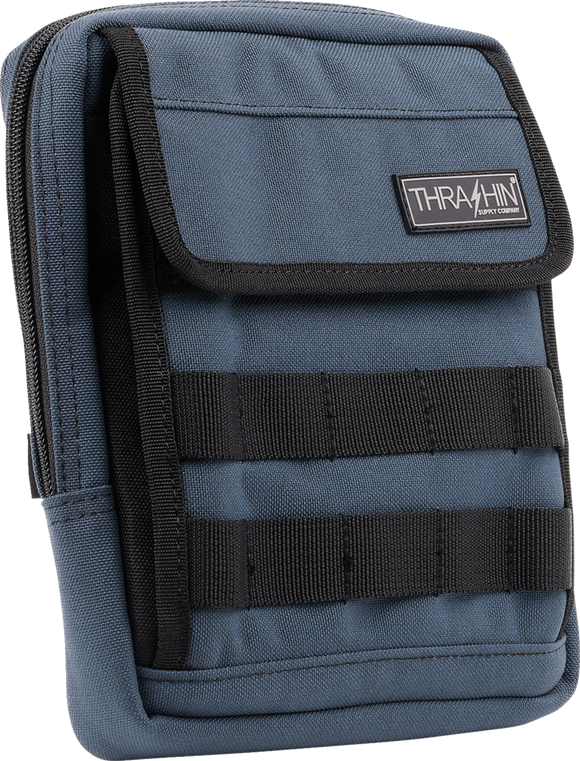 THRASHIN SUPPLY CO. Handlebar Bag Slim - Blue THB-0029