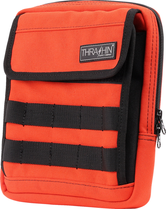 THRASHIN SUPPLY CO. Handlebar Bag Slim - Orange THB-0035
