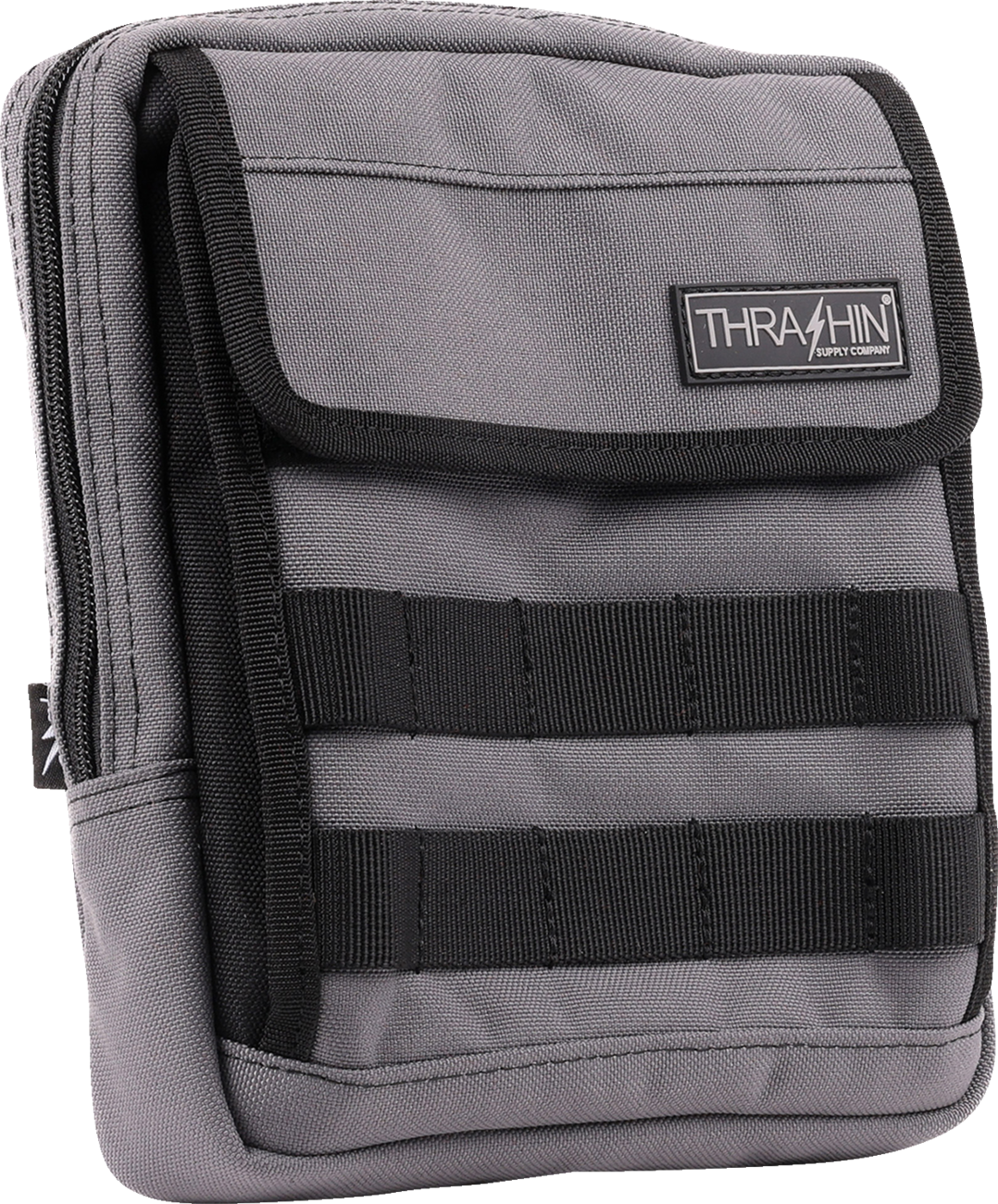 THRASHIN SUPPLY CO. Handlebar Bag Slim - Gray THB-0030