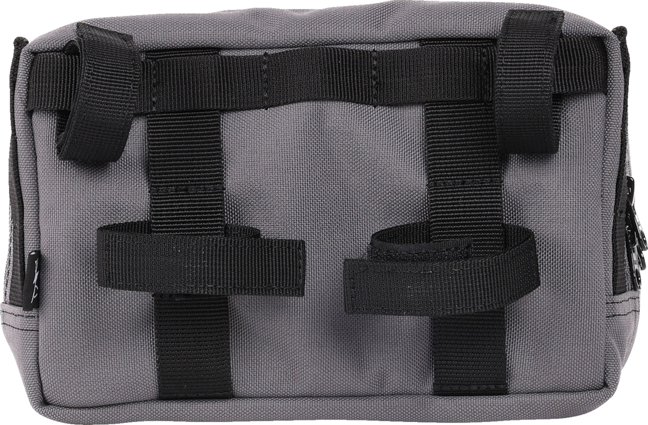 THRASHIN SUPPLY CO. Handlebar Bag Plus - Gray THB-0018