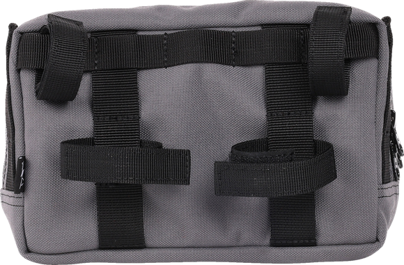 THRASHIN SUPPLY CO. Handlebar Bag Plus - Gray THB-0018