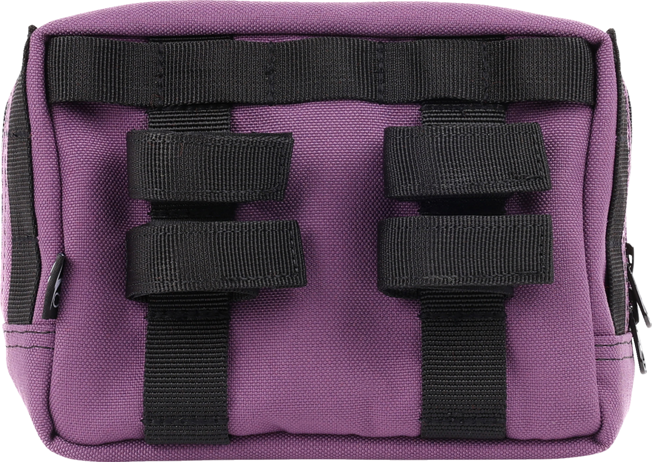 THRASHIN SUPPLY CO. Handlebar Bag - Purple THB-0024